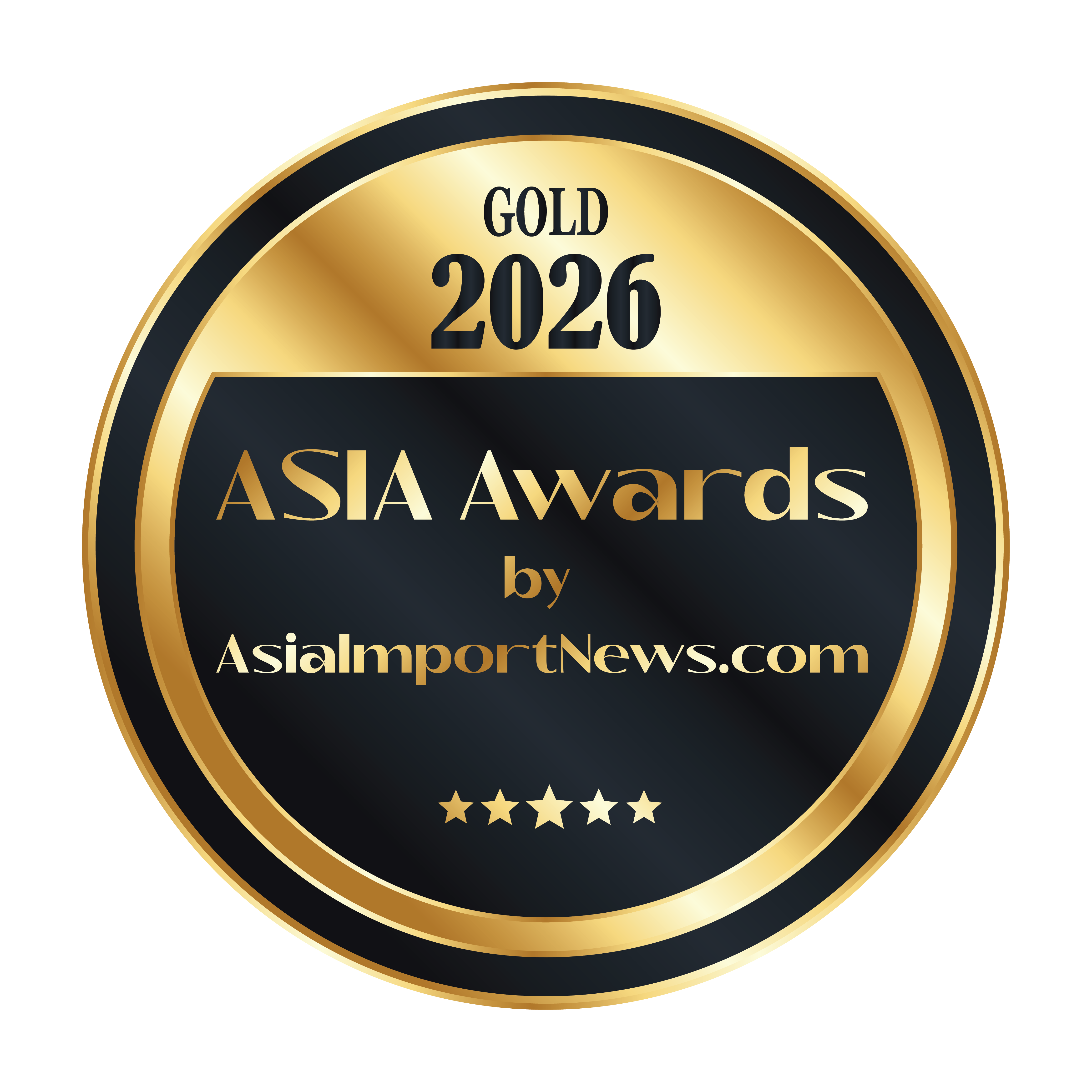 Asia Awards 2026 Gold — AsiaImportNews.com